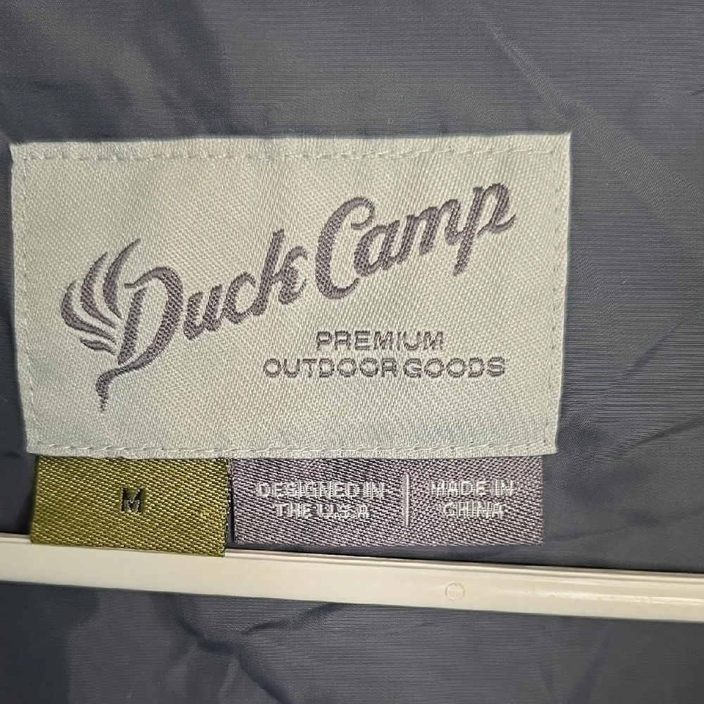 Duck Camp Men's Blue Charter Blue Size Medium Coat Jacket